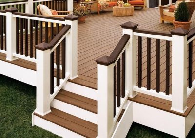 new outside deck